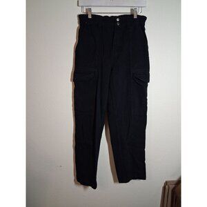 Pacsun Denim Jeans Black Y2K Straight Leg Cargo Grunge Skater Casual Size Medium